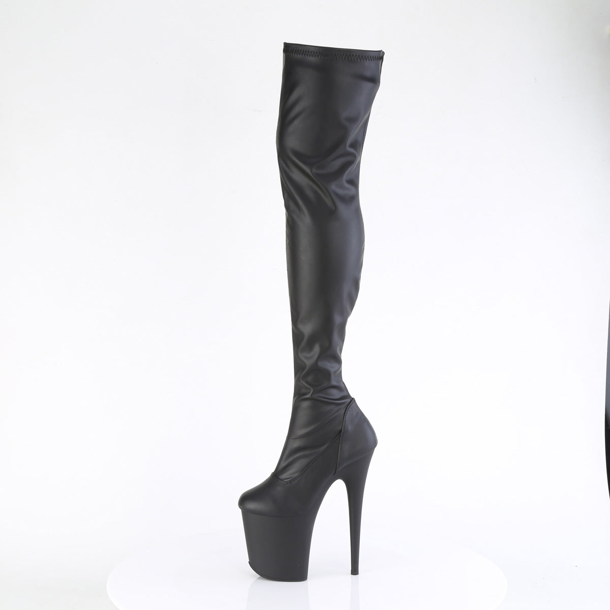Botas de cuero sintético para pole dance #FLAMINGO 3000