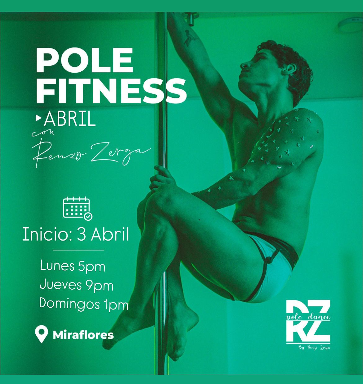 Pre venta POLE FITNESS - Abril