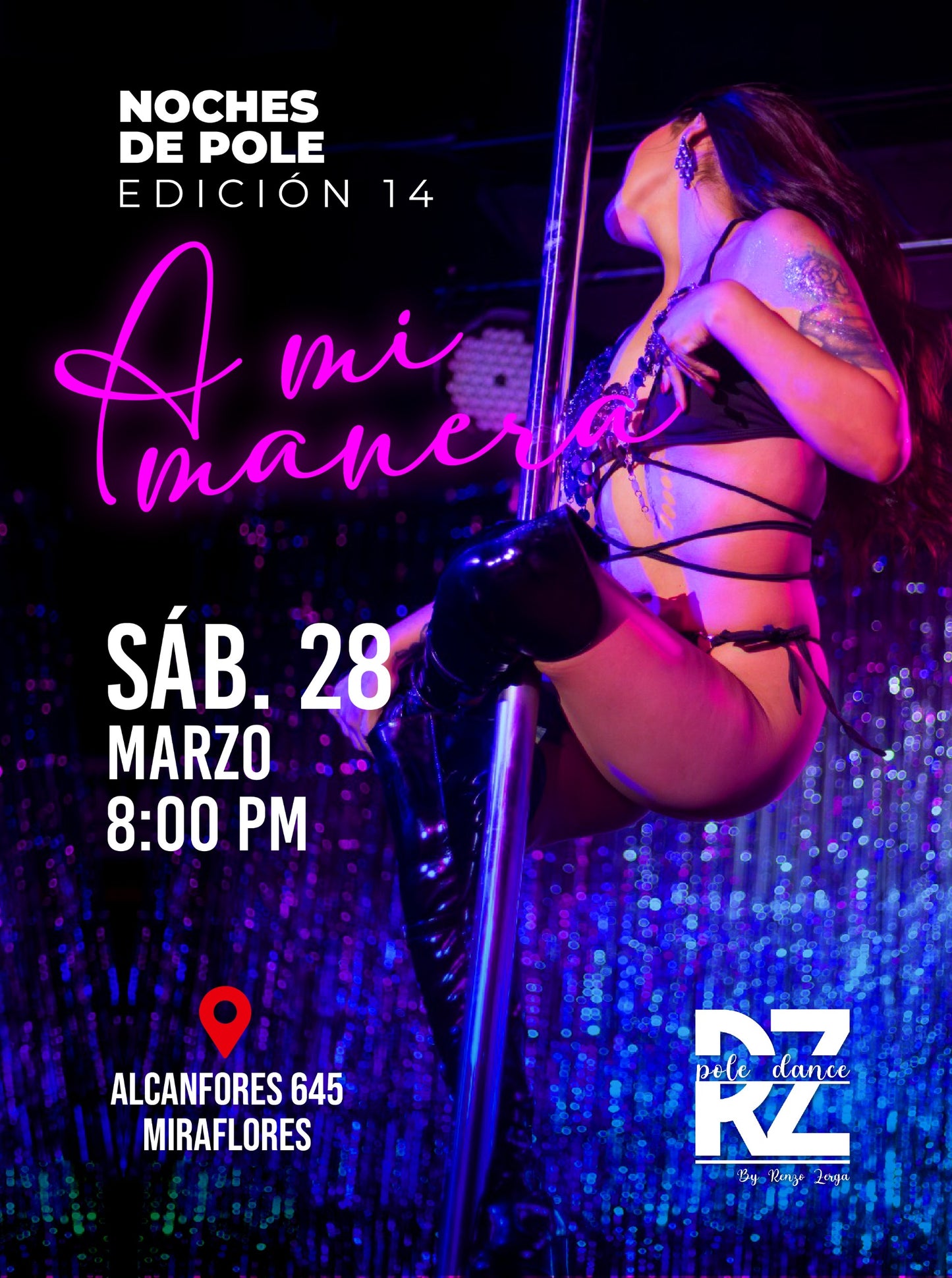3 entradas NOCHES DE POLE