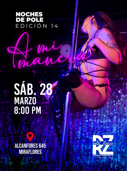 3 entradas NOCHES DE POLE