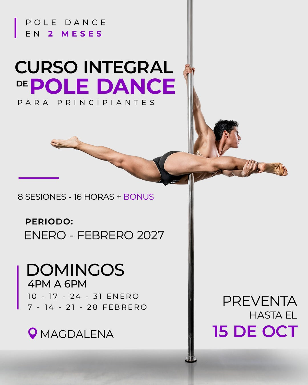 PROGRAMA INTEGRAL DE POLE FITNESS