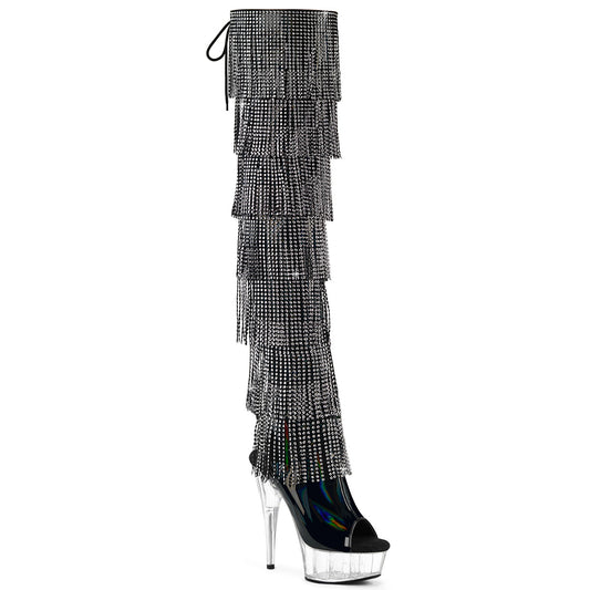 Botas altas de flecos #DELIGHT 3017HG RSF