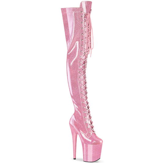 Botas largas de latex para pole dance #FLAMINGO 3020GP