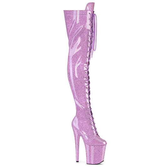 Botas largas de latex para pole dance #FLAMINGO 3020GP