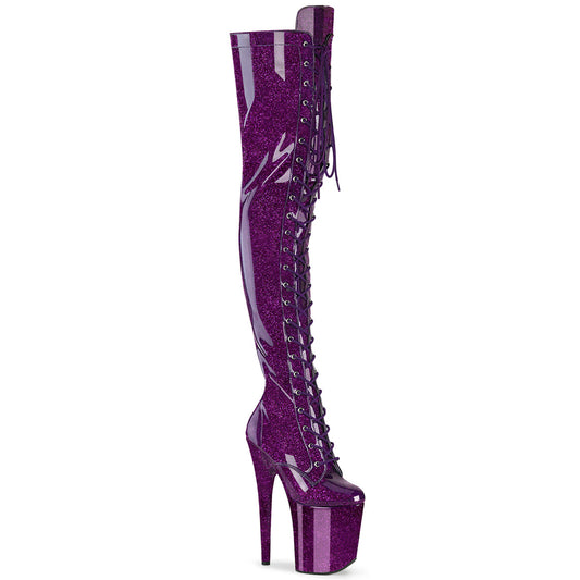 Botas largas de latex para pole dance #FLAMINGO 3020GP