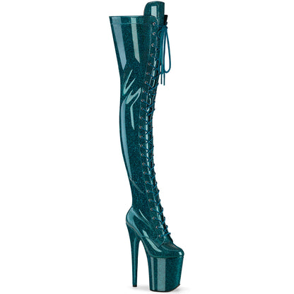 Botas largas de latex para pole dance #FLAMINGO 3020GP